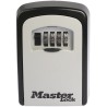 Master Lock Key Lock Box Wall Mount Zinc Material Black Grey 118mm Height 83mm Width 34mm Depth 5401EURD