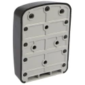 Master Lock Key Lock Box Wall Mount Zinc Material Black Grey 118mm Height 83mm Width 34mm Depth 5401EURD