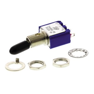 APEM Toggle Switch Panel Mount On-On SPDT Solder Terminal 250 V ac 55636AVDE