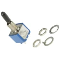 APEM Toggle Switch Panel Mount On-On DPST Solder Terminal 4A Brass Actuator 55646AVDE