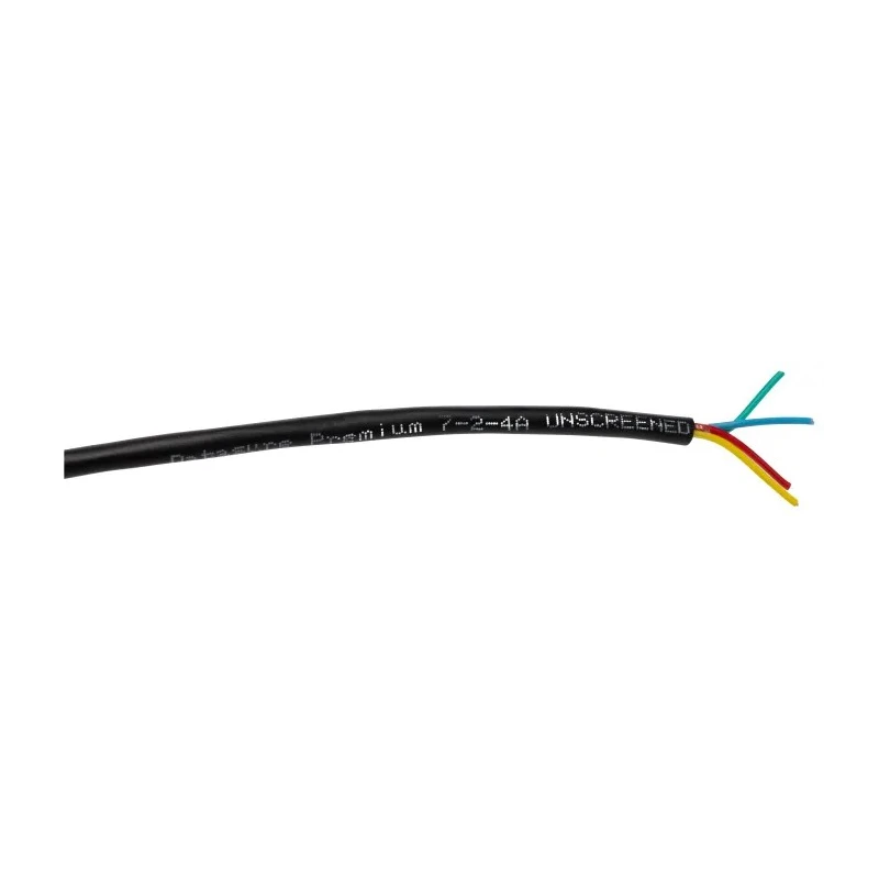 RS PRO DEF STAN Multi-Core Industrial Cable 4 Cores 0.22mm² Unscreened Armoured Black PVC Sheath 25 m 236-9261
