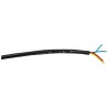 RS PRO DEF STAN Multi-Core Industrial Cable 4 Cores 0.22mm² Unscreened Armoured Black PVC Sheath 25 m 236-9261