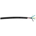 RS PRO DEF STAN Multi-Core Industrial Cable 6 Cores 0.22mm² Unscreened Black PVC Sheath 25 m 236-9267