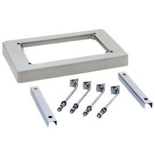 Schneider Electric Industrial Plinth 770mm Depth 60mm Height Polyester Grey NSYZNPLA73G