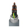 Alpha Wire Xtra-Guard FLEX Performance Multi-Core Industrial Cable 7 Cores Screened 600V 12.37mm OD 305m 901407CY SL005