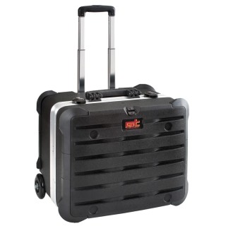 GT Line 3 Drawer Plastic Tool Case Wheeled Black HDPE Reinforced 470mm x 320mm x 390mm ROCK TURTLE PSS