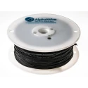 Alpha Wire Hookup Wire PVC Series Black Harsh Environment Wire 7 x 0.20 mm Polyvinyl Chloride 305 m 3050 BK001