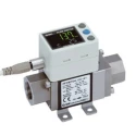 SMC Flow Sensor Integrated Display Liquid Flow Sensor 0.5L/min Min, 4L/min Max PF3W7