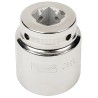 Bahco 3/4 in Drive 30 mm 6 Point Square Socket Polished Alloy Steel 58mm Overall Length TAH24B-30
