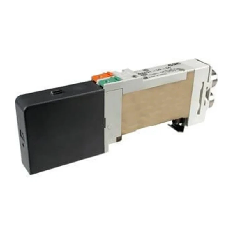 SMC Pneumatic Solenoid Valve 5 Ports Die Cast Aluminium Body, 24V, 0.4W Power Consumption SQ2000
