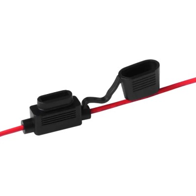 RS PRO 15A In-line Fuse Holder, 32V Electrical Fuse Holder with PVC, Brass, Copper Materials 237-5266