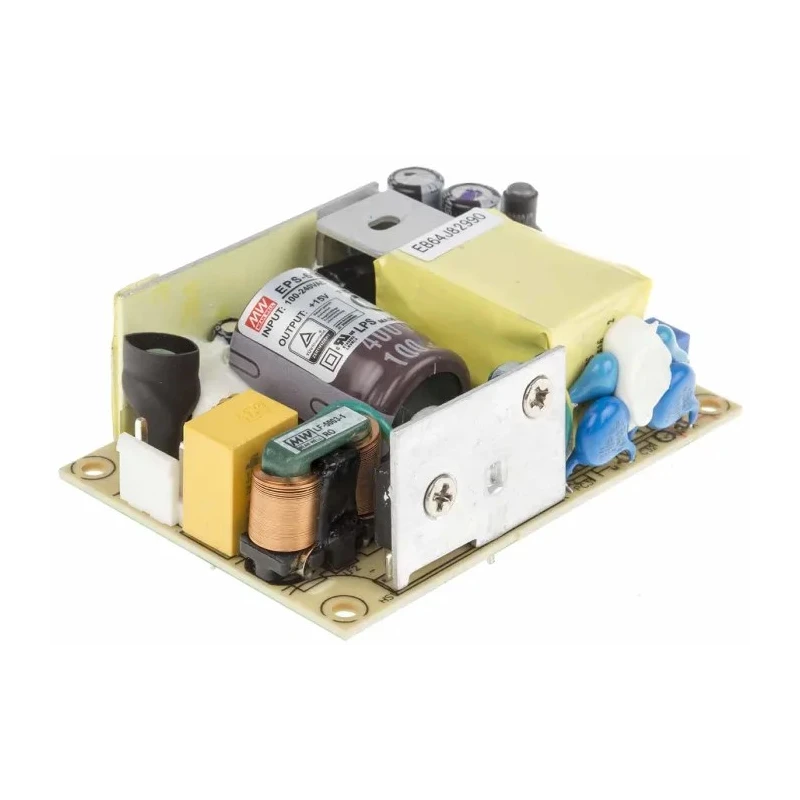 MEAN WELL 65W 15V DC Switching Power Supply Chassis Mount EPS-65S-15