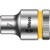 Wera 3/8 in Drive 7 mm 6 Point Hex Socket Chrome Vanadium Steel 29mm Overall Length 05003552001