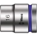 Wera 3/8 in Drive 16 mm 6 Point Hex Chrome Vanadium Steel Socket 30mm Overall Length 05022082001
