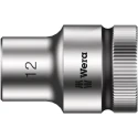 Wera 1/2 in Drive 12 mm 6 Point Hex Socket with Chrome Vanadium Steel Construction, 37mm Overall Length 05003603001