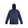 Regatta Professional Pro Packaway Navy Water Resistant Windproof Breathable Lightweight Jacket Zipper Size L TRW248 54070