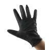 Ansell Black Nitrile Disposable Gloves Chemical Resistant Food Safe 0.12 mm Thickness Size 9 93852090