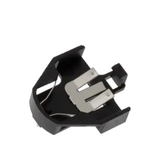 RS PRO CR2032 Battery Holder Leaf Spring, Surface Mount, Polyamide 66 Body, RoHS Compliant CR2032