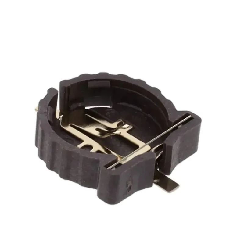 RS PRO CR1220 Battery Holder Leaf Spring Surface Mount High Temperature Thermoplastic RS PRO CR1220