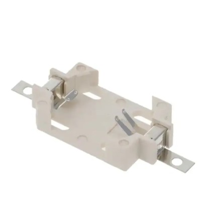 RS PRO 2032 Battery Holder Leaf Spring High Temperature Thermoplastic Through Hole Mount 5.5mm Height 28.55mm 237-8319