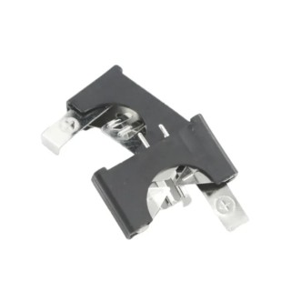 RS PRO CR2032 Battery Holder Leaf Spring Through Hole Mount Polybutylene Terephthalate Body RS PRO CR2032