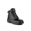 Goliath Black Leather Steel Toe Capped Men's Safety Boots EU 41, UK 7, SRC Slip Resistant, Stainless Steel Midsole SDR10CSI