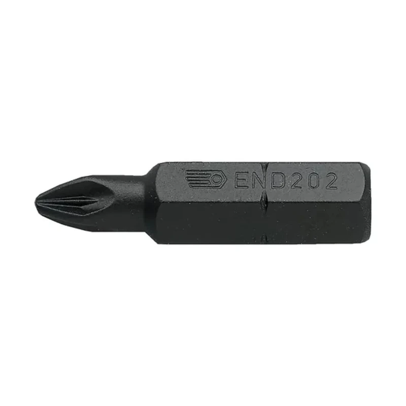 Facom Impact Pozidriv Screwdriver Bit 7.94 mm Drive Size, PZ2 Tip, 32 mm Overall Length END.203