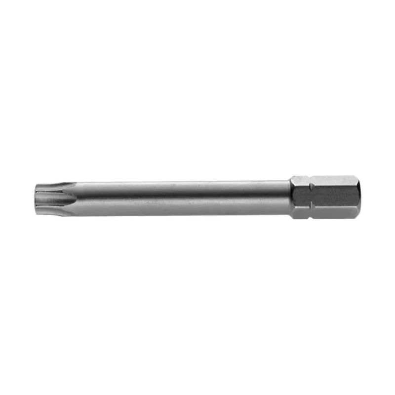 Facom Screwdriver Bit, 6.35 mm Drive Size, Hex Drive Type, 70 mm Overall Length, Single Piece TT15 
