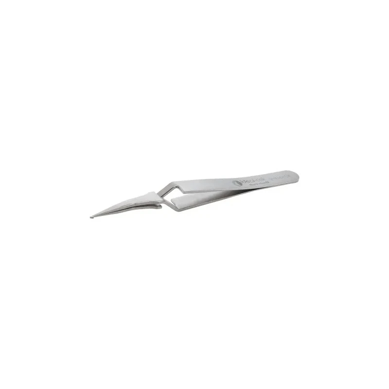 ideal-tek 120mm Stainless Steel Bent Tweezer SM104X.SA.1