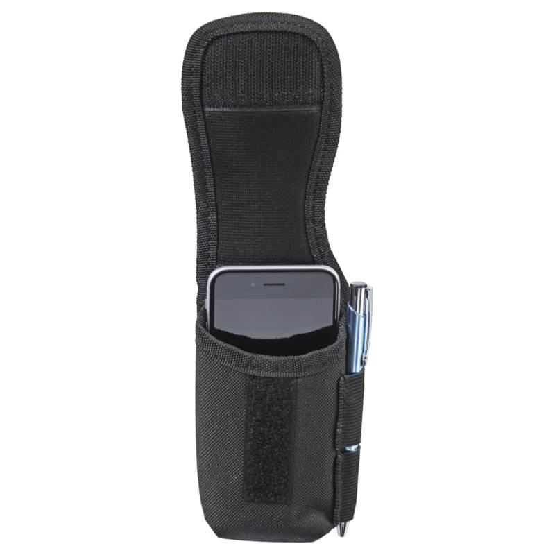 Technics Polyester 2 Pocket Tool Pouch with Pen Holder Universal Metal Clip PT139