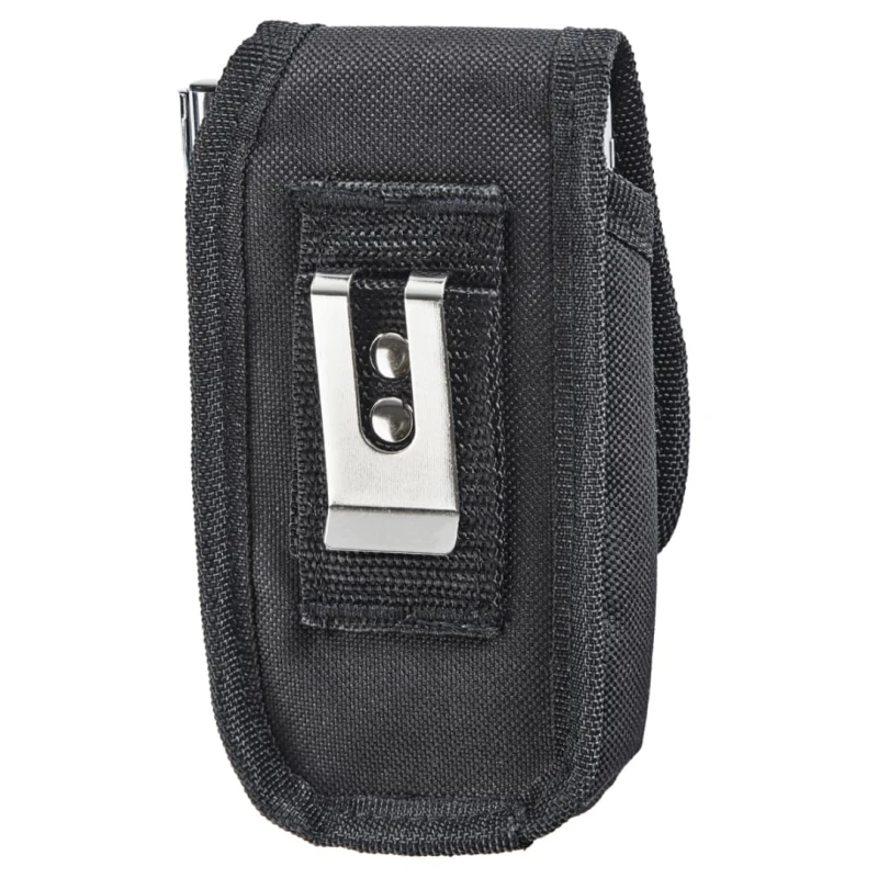Technics Polyester 2 Pocket Tool Pouch with Pen Holder Universal Metal Clip PT139