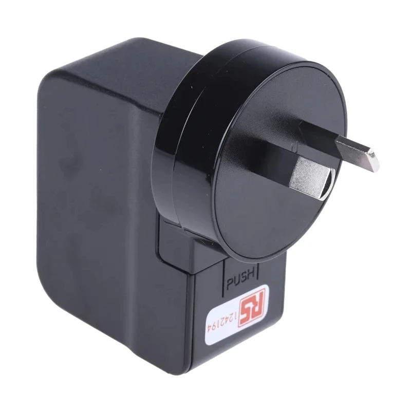 RS PRO AC/DC Adapter Universal Plug 5V DC Output 2.4A 12W Australia EU UK US 124-2194