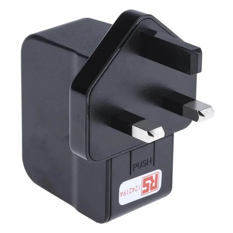 RS PRO AC/DC Adapter Universal Plug 5V DC Output 2.4A 12W Australia EU UK US 124-2194