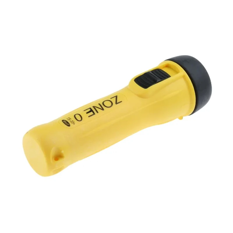 Wolf Safety IECEx ATEX LED Torch Yellow 130 lumens, 200 mm TS-35+
