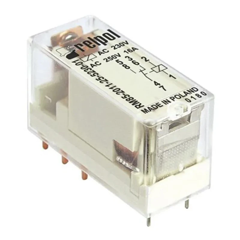 Relpol PCB Power Relay 9V dc Coil 16A Switching Current 1 CO RM85-2011-35-1009