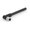 TE Connectivity Male 5 Way M12 Right Angle to Unterminated Sensor Actuator Cable 3m T4151299L25-004