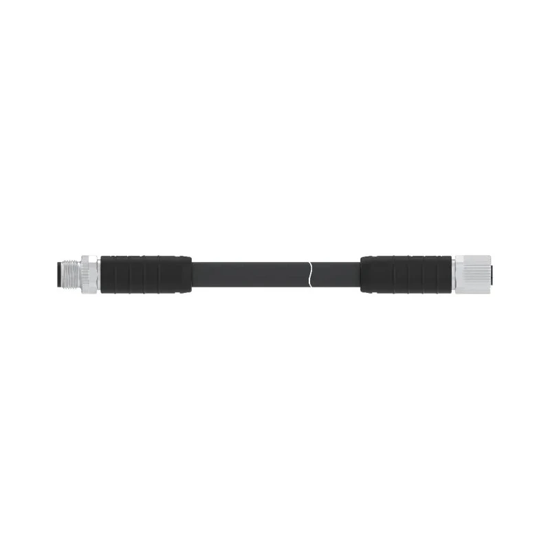 TE Connectivity Male 4 Way Straight to Female 4 Way Straight Sensor Actuator Cable 63V, 1.5 m, Polypropylene T41525C9L14-003