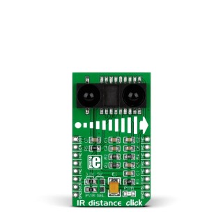 MikroElektronika IR Distance Click Infrared Sensor MikroBus Click Board for GP2Y0A60SZ0F MIKROE-1991