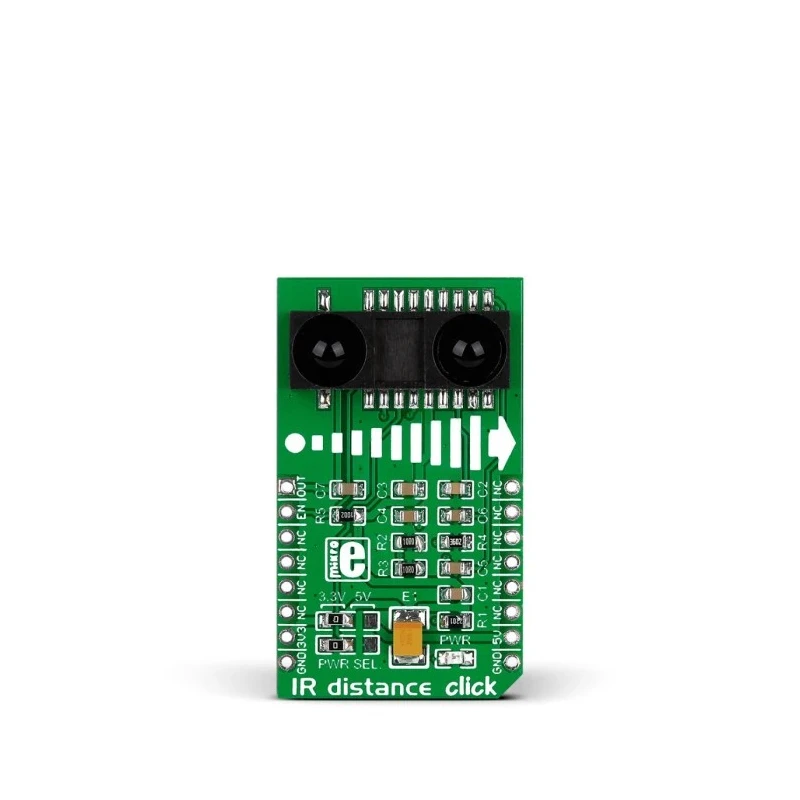MikroElektronika IR Distance Click Infrared Sensor MikroBus Click Board for GP2Y0A60SZ0F MIKROE-1991