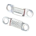 LK Natural Galvanised Steel Cable Clamp 21.5 mm x 5.5 mm 801A010618