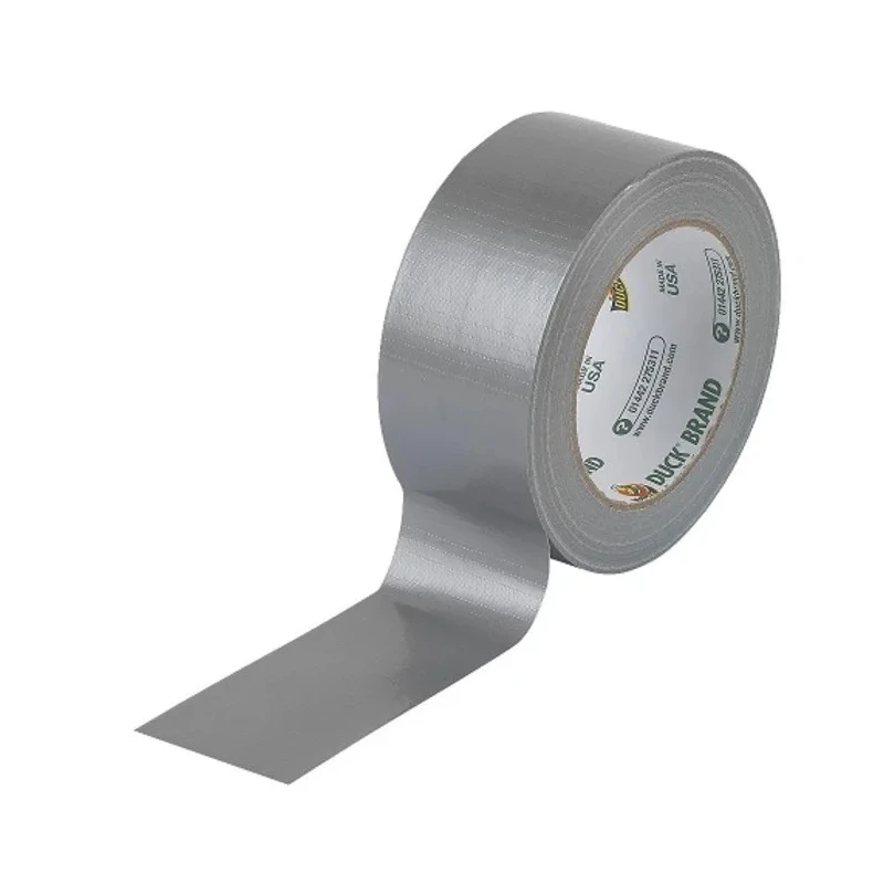 DUCK TAPE Silver Gloss Finish Duct Tape 50mm Width 25m Length 0.23mm Thickness Model 232153