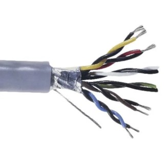 Belden 8306 Series Data Cable 6 Pairs 12 Cores 0.33 mm² 30 m Silver Sheath Polyvinyl Chloride 8306