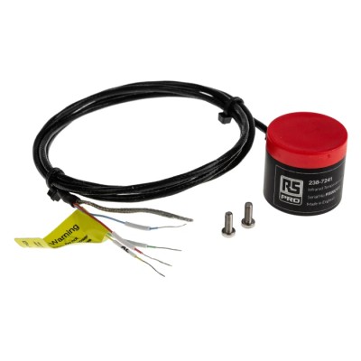 RS PRO Infrared Temperature Sensor V Output Signal 1 m Cable Length 0 °C to 1000 °C 31 mm Diameter IP65 Rated 238-7241