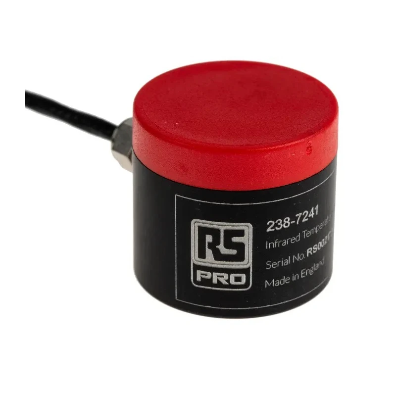 RS PRO Infrared Temperature Sensor V Output Signal 1 m Cable Length 0 °C to 1000 °C 31 mm Diameter IP65 Rated 238-7241