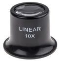 RS PRO Eye Magnifier with 10x Magnification and 25 mm Lens Diameter 136-8106