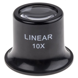 RS PRO Eye Magnifier with 10x Magnification and 25 mm Lens Diameter 136-8106