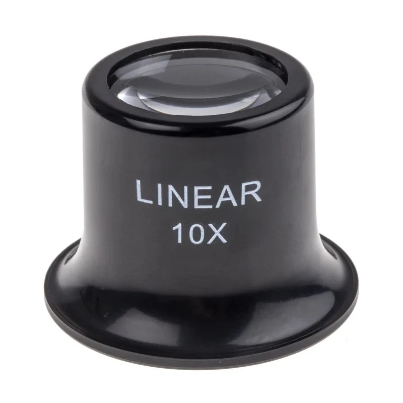 RS PRO Eye Magnifier with 10x Magnification and 25 mm Lens Diameter 136-8106