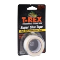 T-REX Transparent Double Sided Polyester Tape, Paper Backing, 19mm Width x 4.5m Length 286853