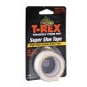 T-REX Transparent Double Sided Polyester Tape, Paper Backing, 19mm Width x 4.5m Length 286853
