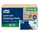 Tork Blue Multi-Purpose Dry Cleaning Wipes Pack of 75, 193 x 160 mm Folded, 385 x 300 mm Unfolded 190493
